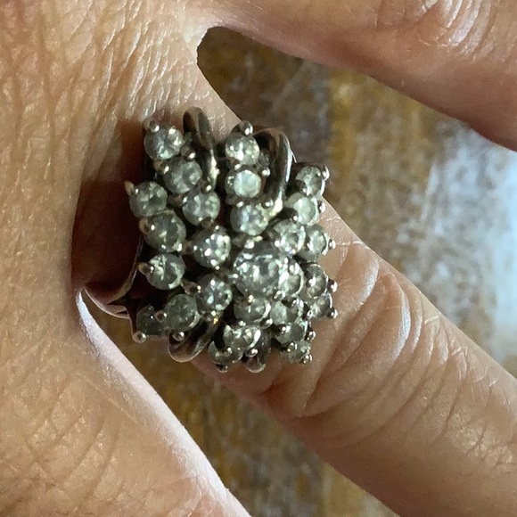 Vintage CZ Ring, Marked 925. Size 7.5 - Picture 11 of 12